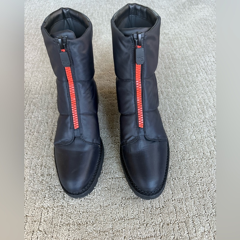 NWOT Sam Edelman Jalissa Black Puffer Waterproof Rain Snow Boots SZ 10